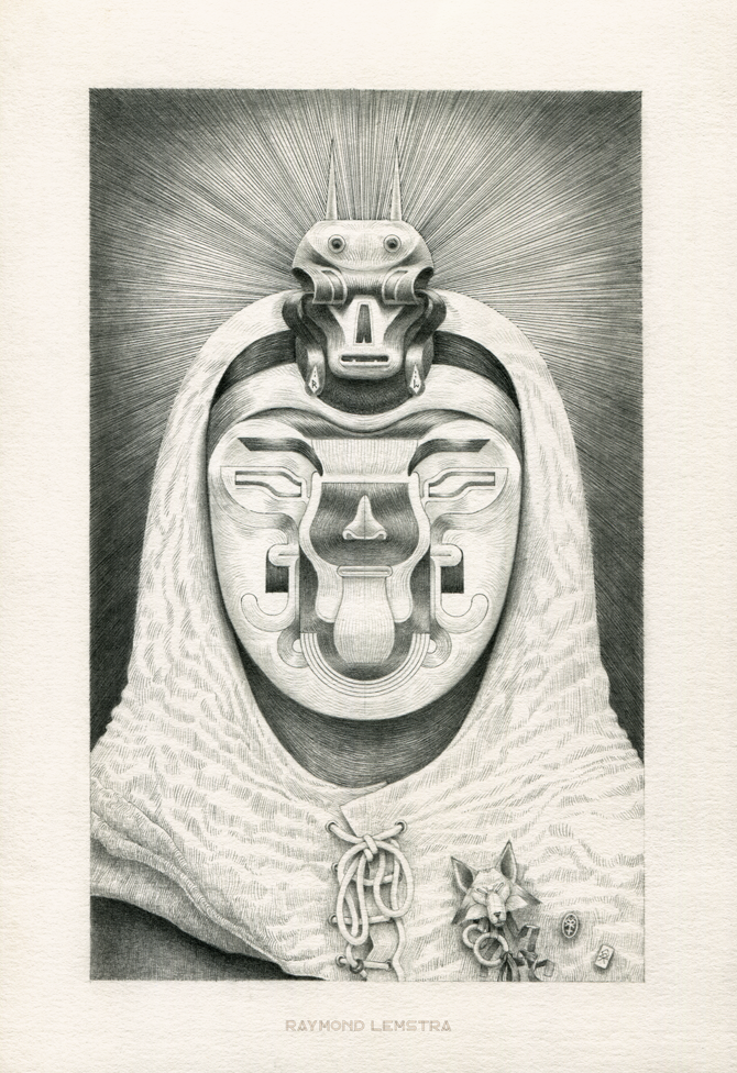 dibujo de muñeca abstracto