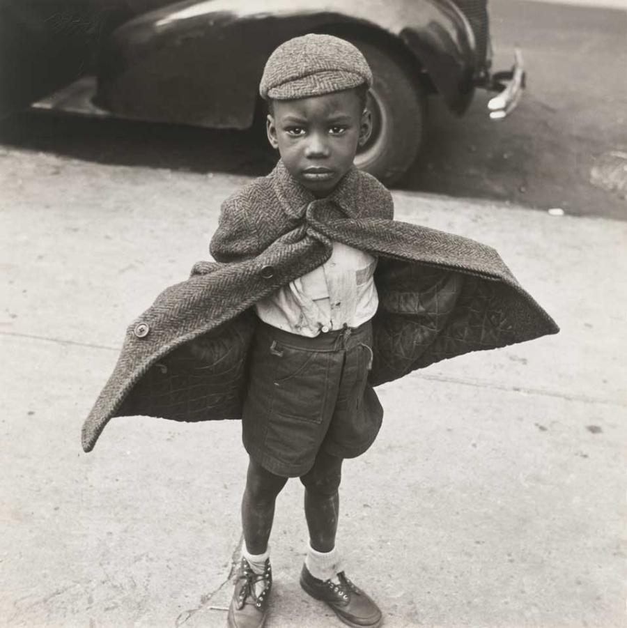 Retrato de niño de color por Jerome liebling 