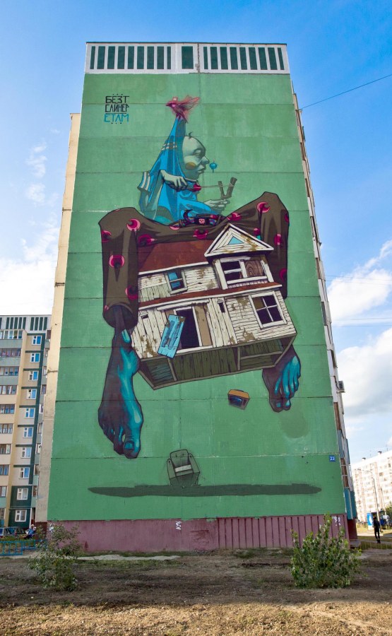 mural de casa etam cru