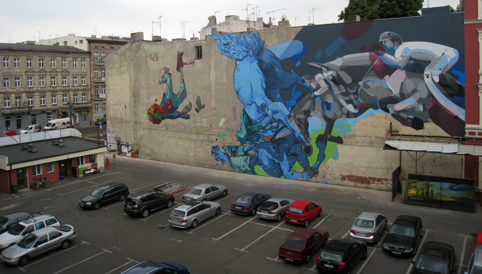 El mural más grande de etam cru