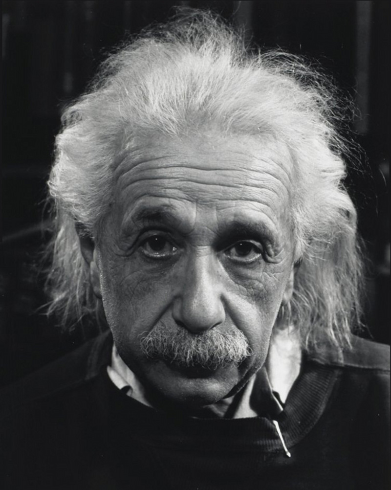 Philippe Halsman y einstein