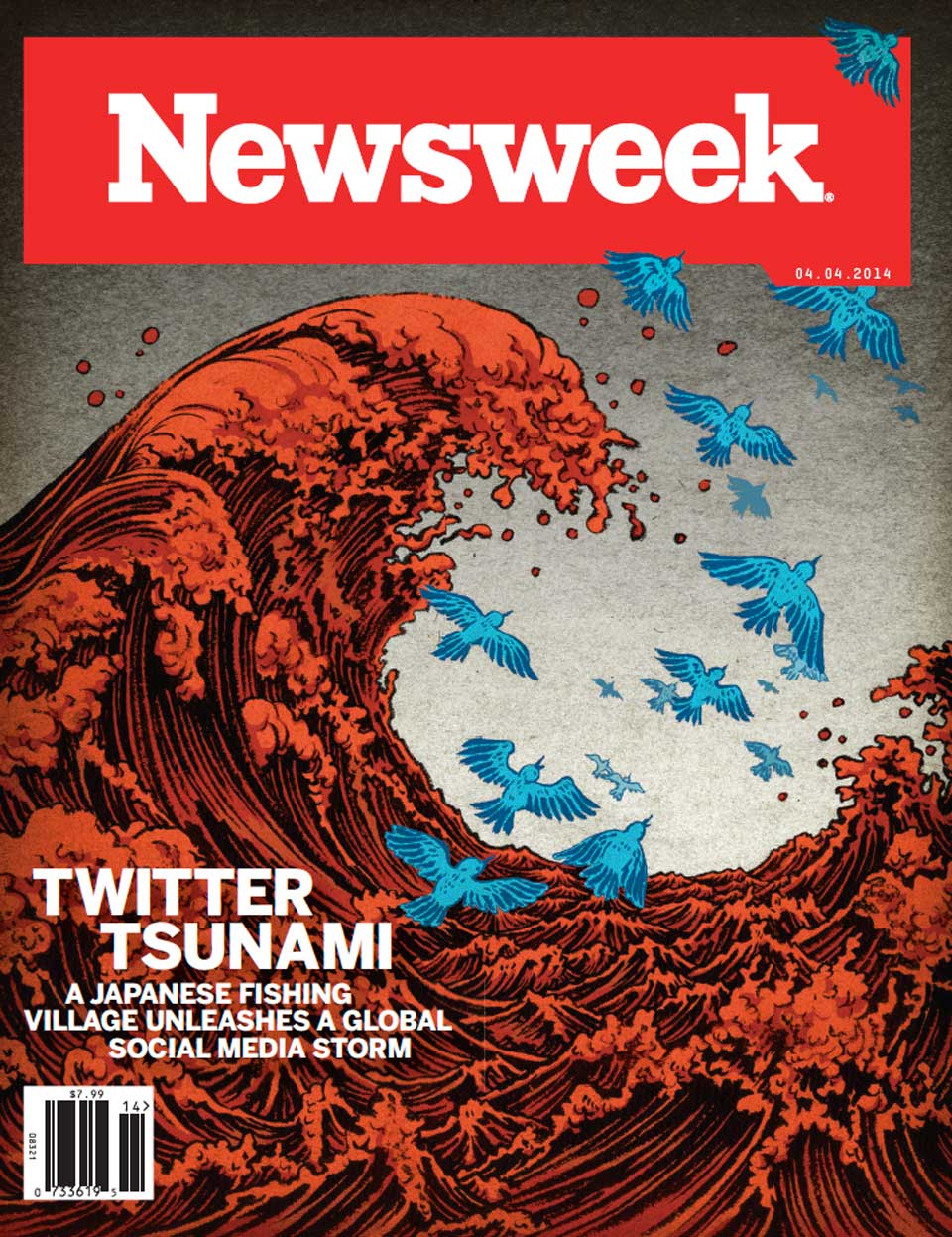 Portada de la revista newsweek de yuko shimizu 