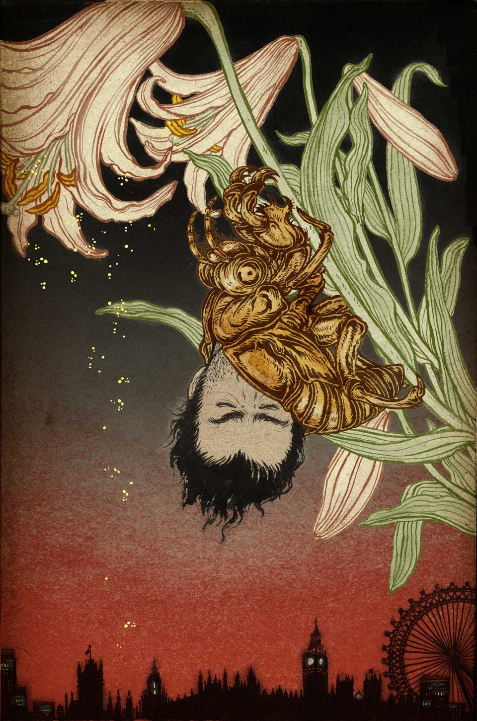 Dibujo de londres por yuko shimizu