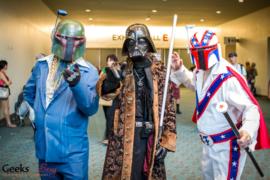 comic con cosplay darth vader star wars