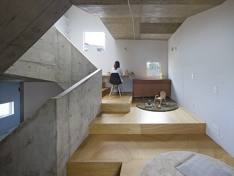 Nishiochiai, ejemplo de diseño arquitectonico y decoración