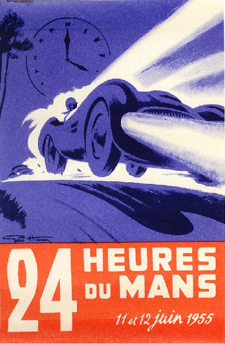24h le mans carteles de coches