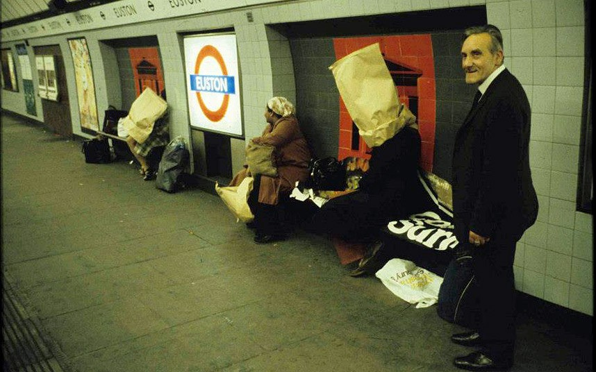 Parada de Euston en el metro de londres