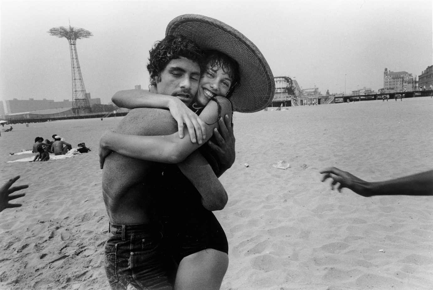 pareja en coney island