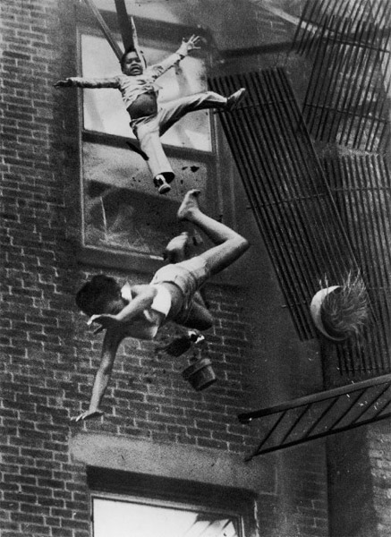 caida de niños en el bronx