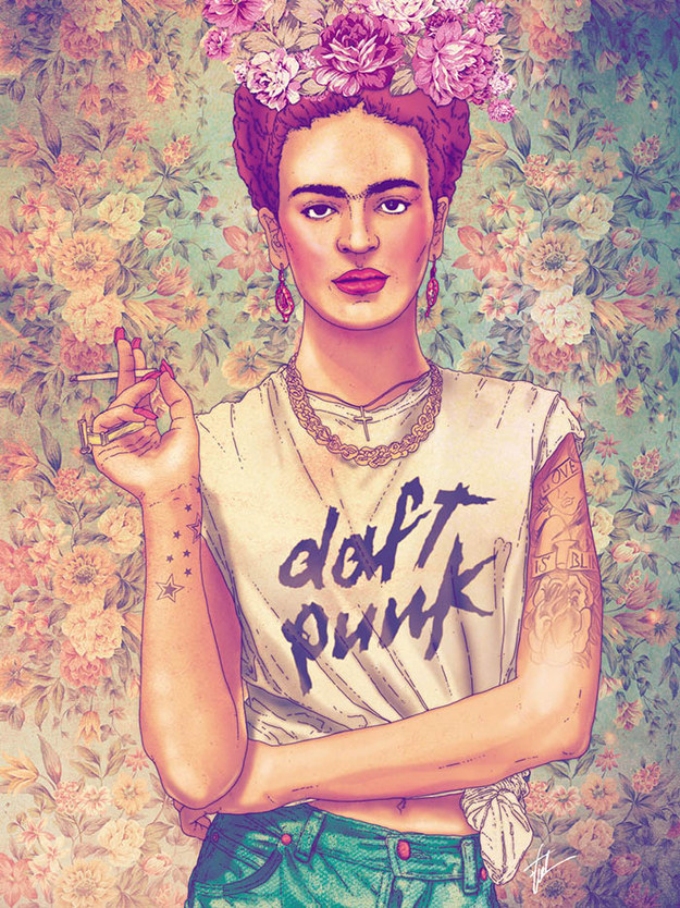 frida kahlo fab ciraolo ilustracion