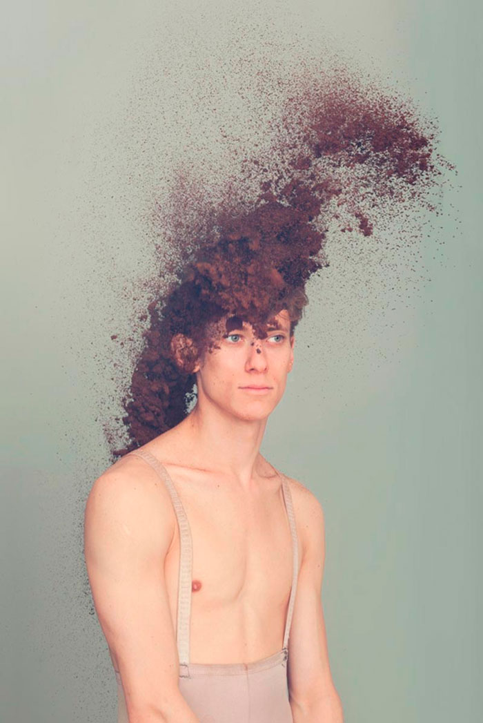 Fotografía de un chico que parece manipulada