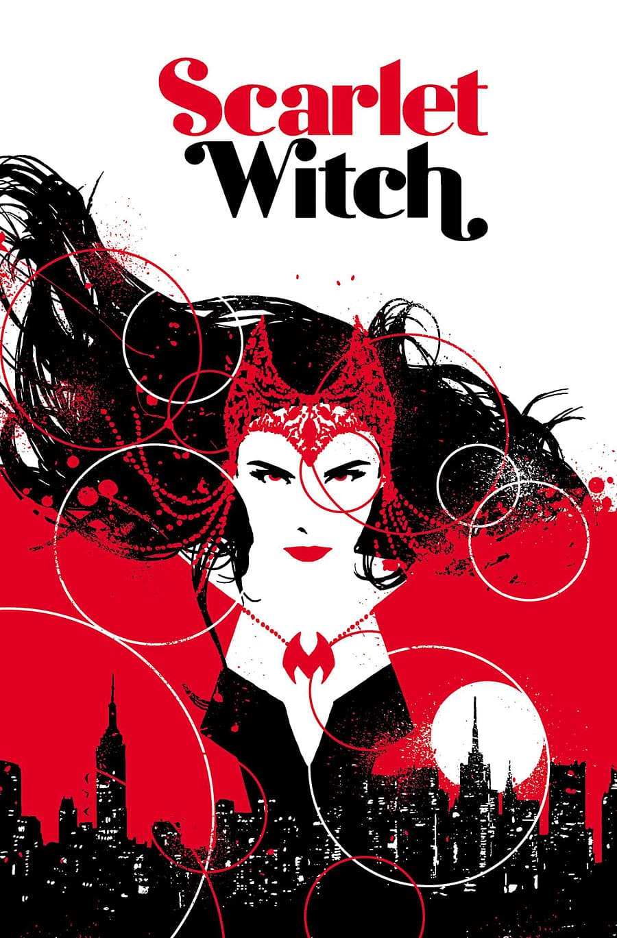 Portada de comic de la bruja escarlata por David Aja