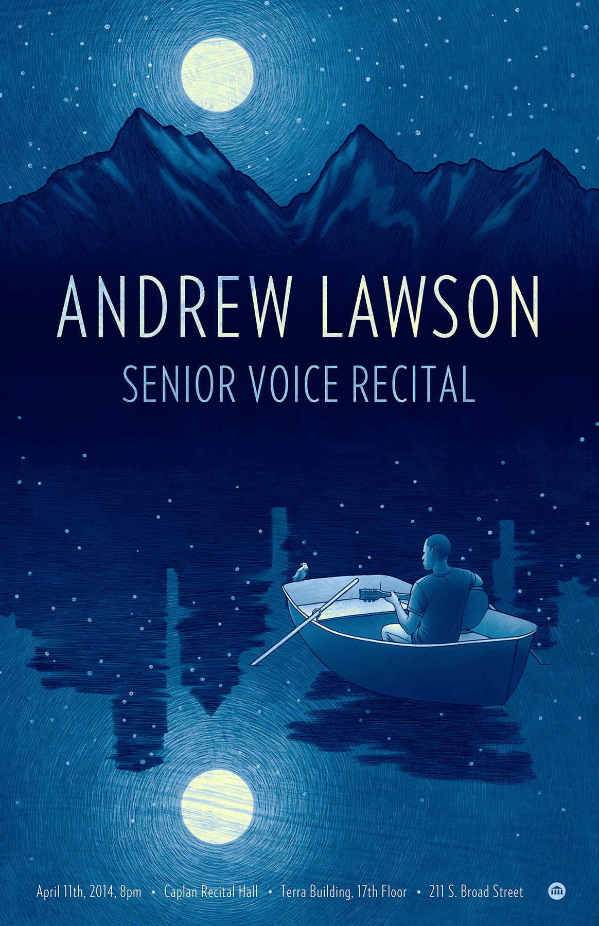 Poster de Andrew lawson dibujado por kate-ohara