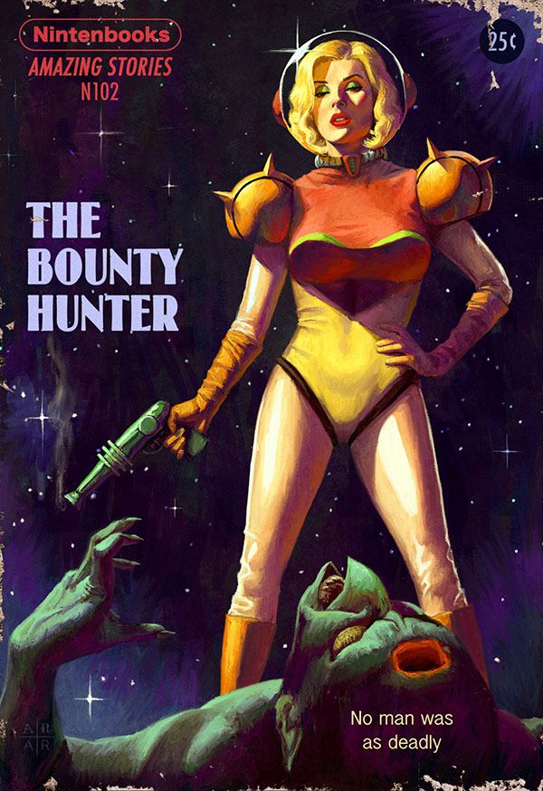 Metroid, tHE BOUNTY HUNTER - NINTENDOBOOKS