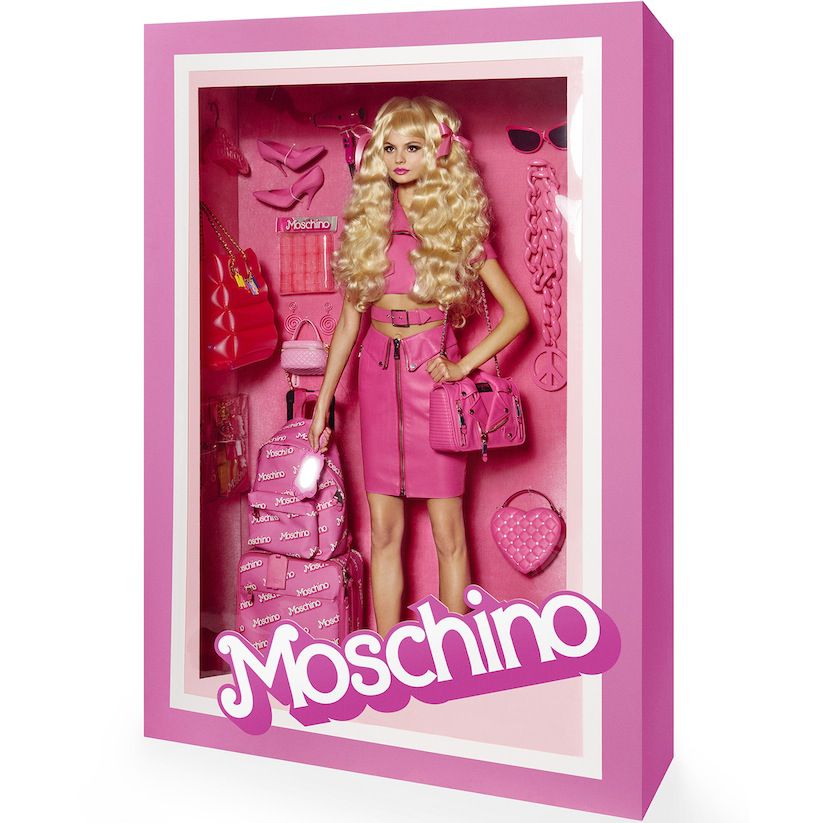 Modelo posa para barbie