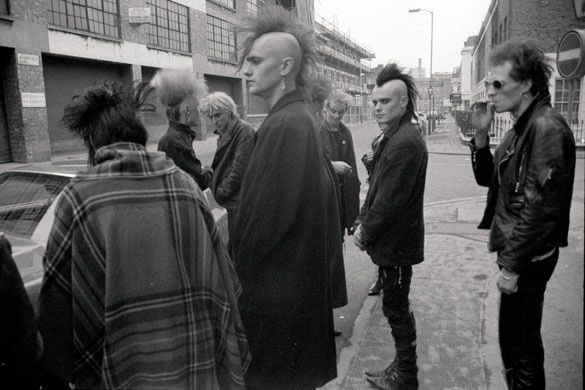 reunion de punks en londres