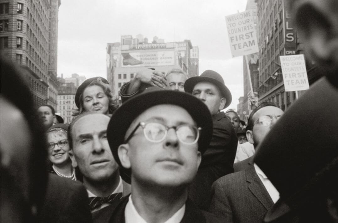 Manifestacion por las calles de nueva york