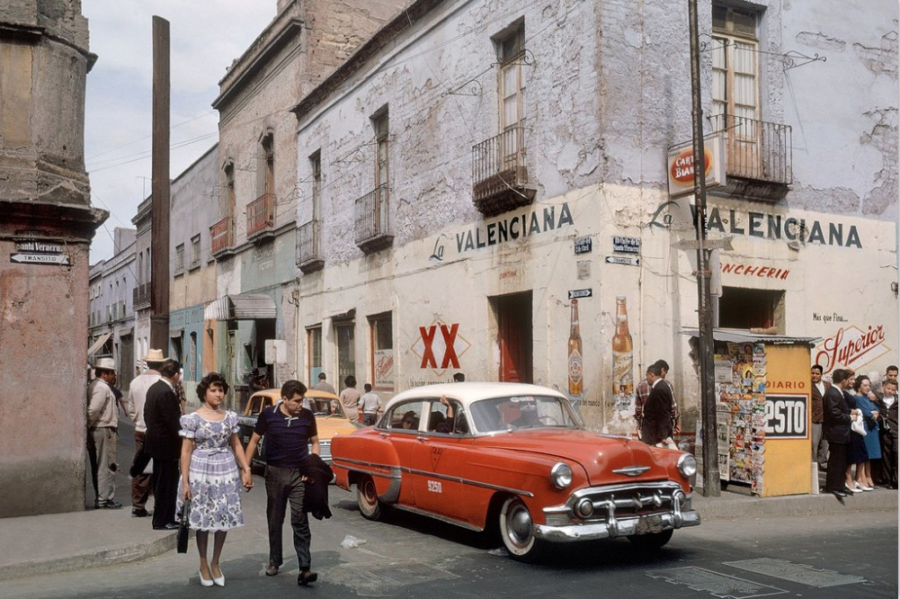 Calle de la habana fotografiada por Fred Herzog