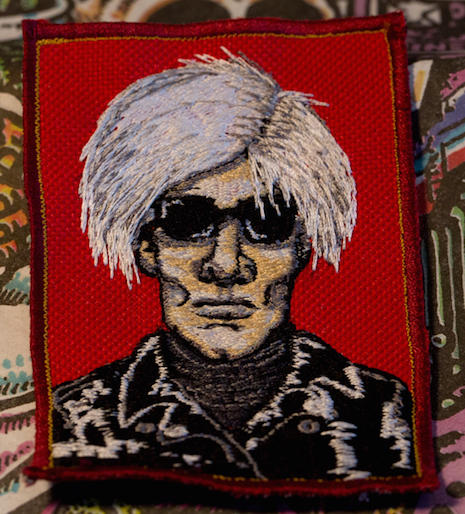 Parche de andy warhol