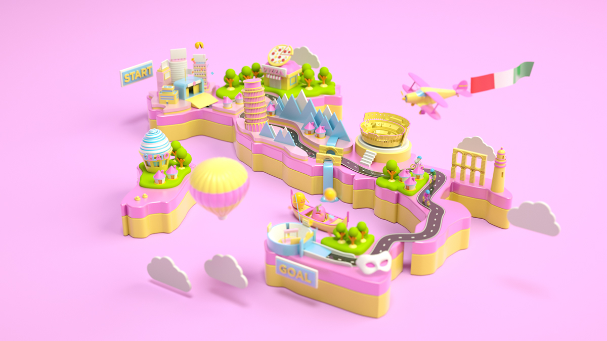 Frame de spot televisivo del giro de italia