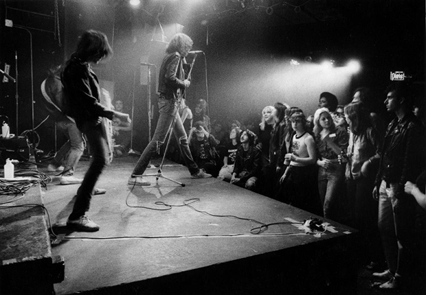 Concierto de los ramones en el CBGB