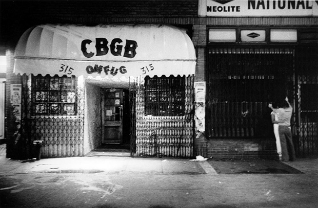 Entrada del CBGB de nueva york