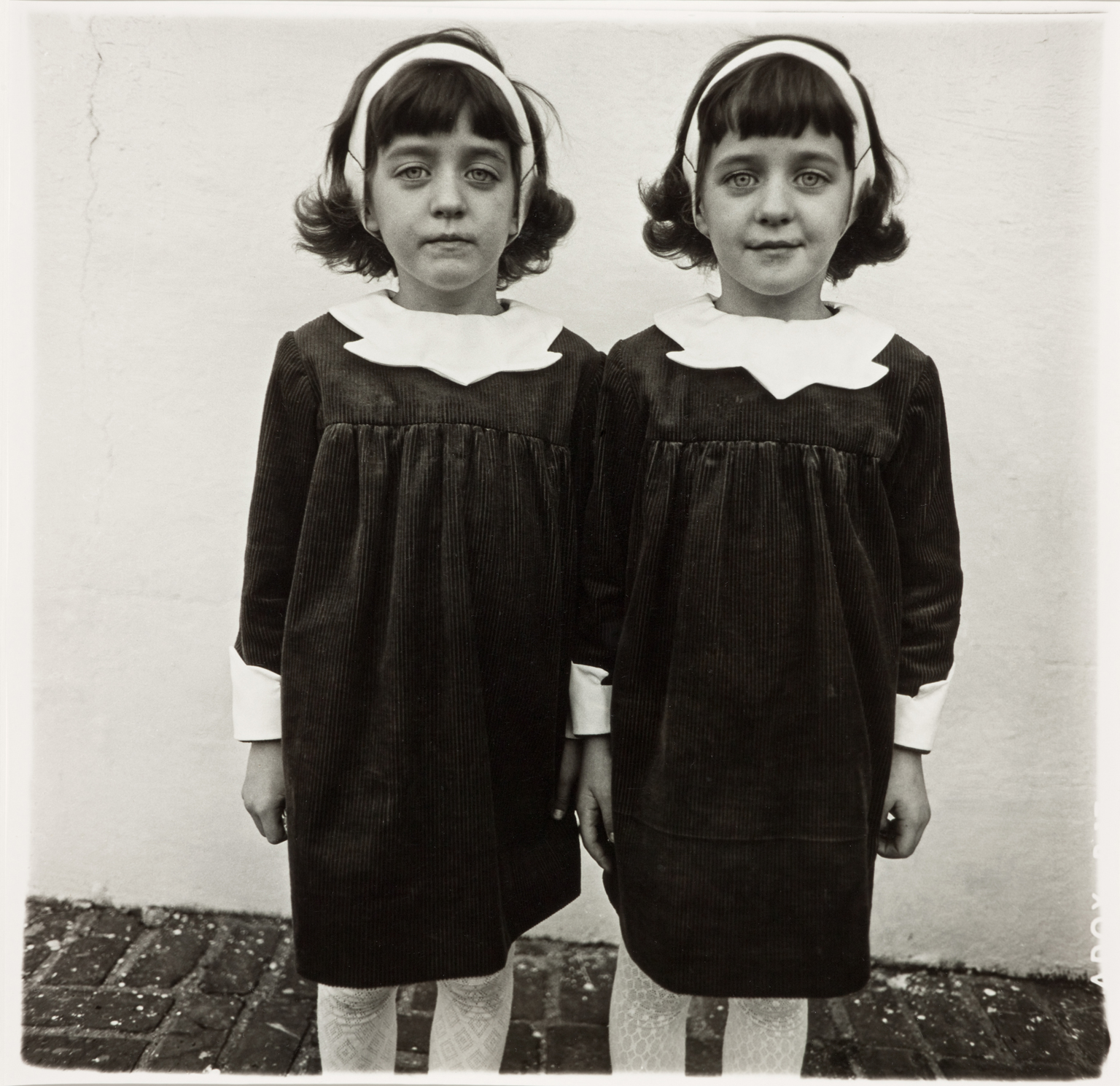 Fotografía de Gemelas de Diane Arbus