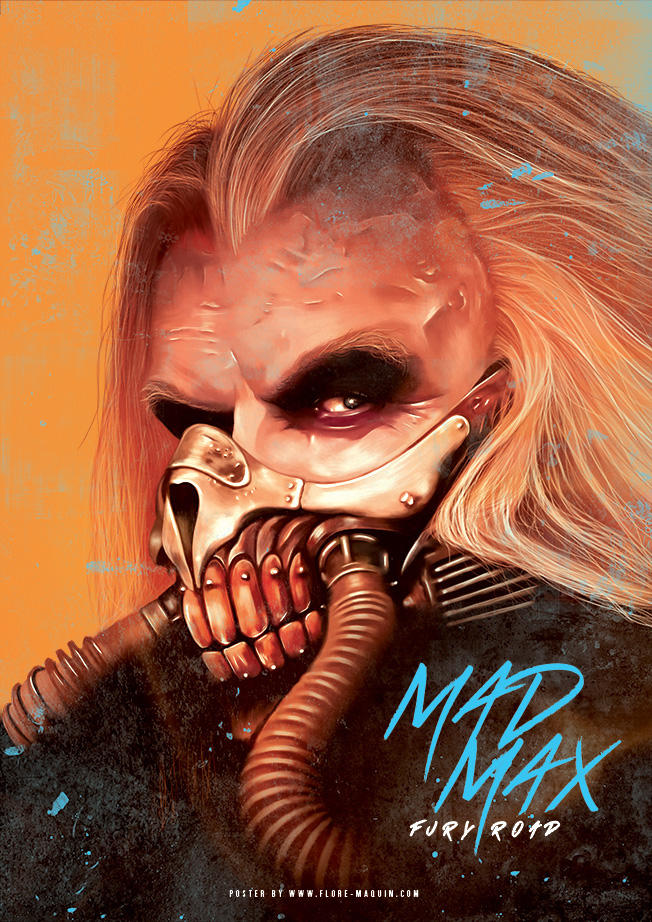 Cartel poster de la pelicula mad max fury road