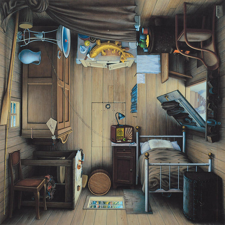 4siders painting oldskull habitación 