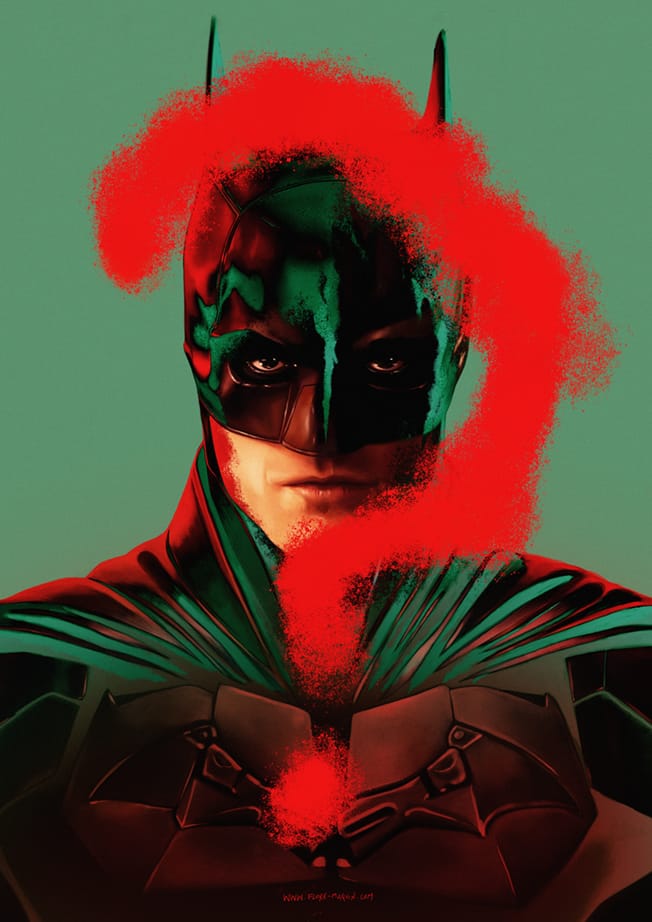 Poster cartel de palicula the batman