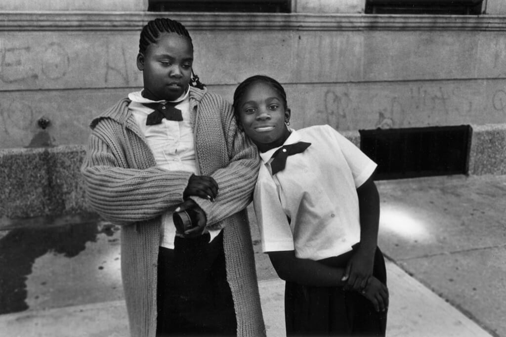 dos niñas en el harlem 