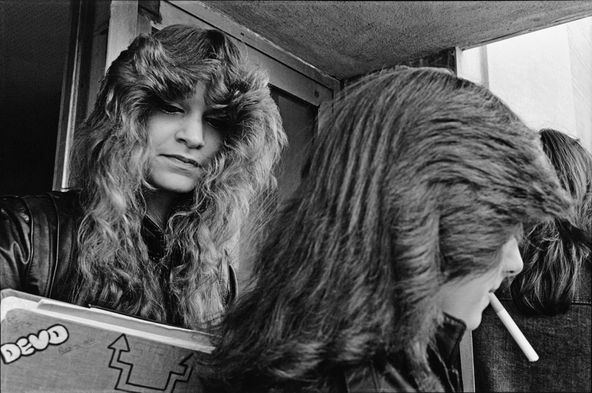 foto de Chicas fumandohecha por Joseph Szabo 