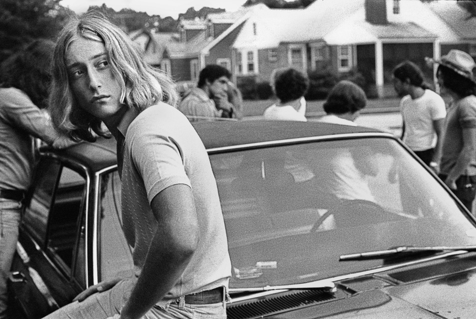 Foto de joven universitario de los años 60 hecha por Joseph Szabo 