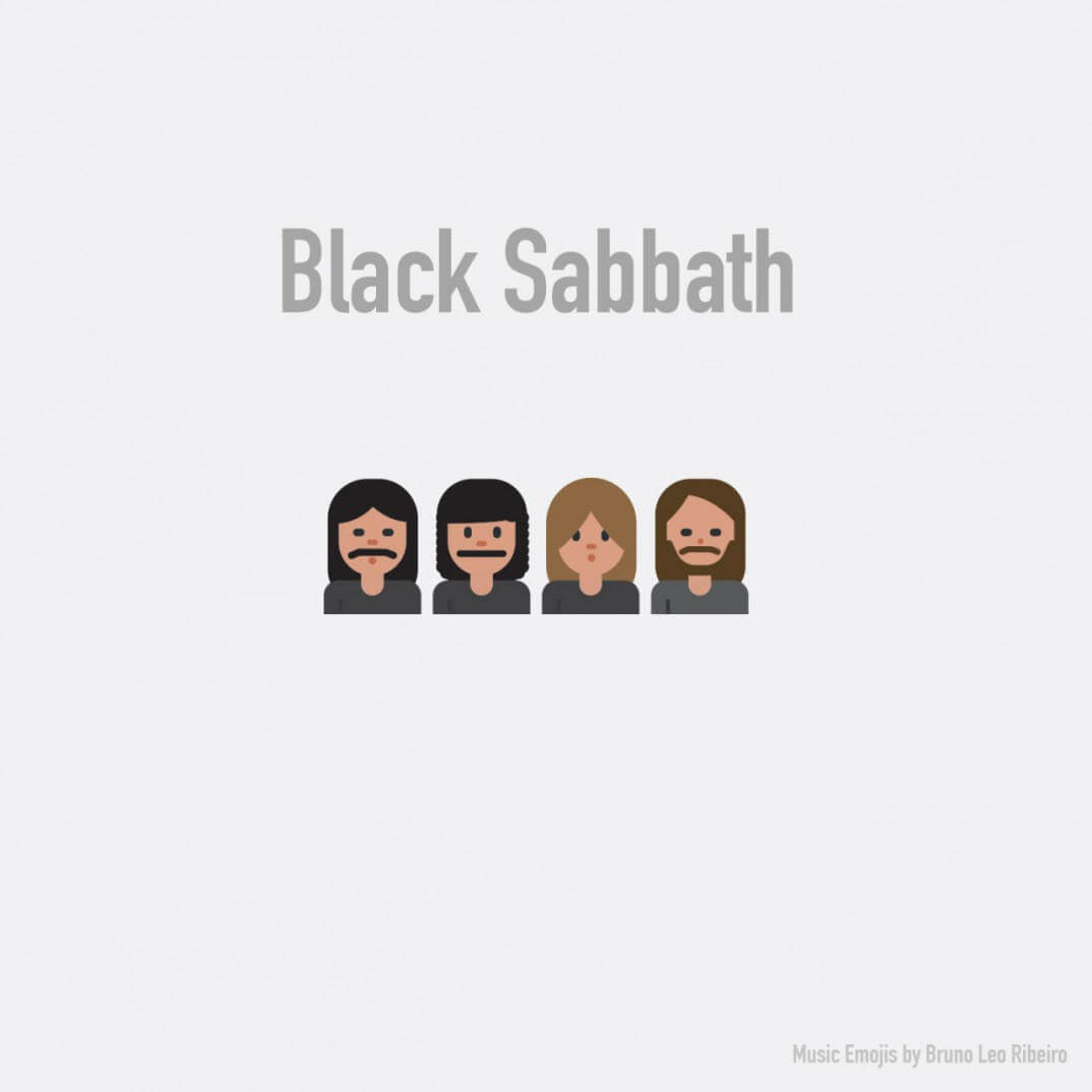 emojis de black sabbath