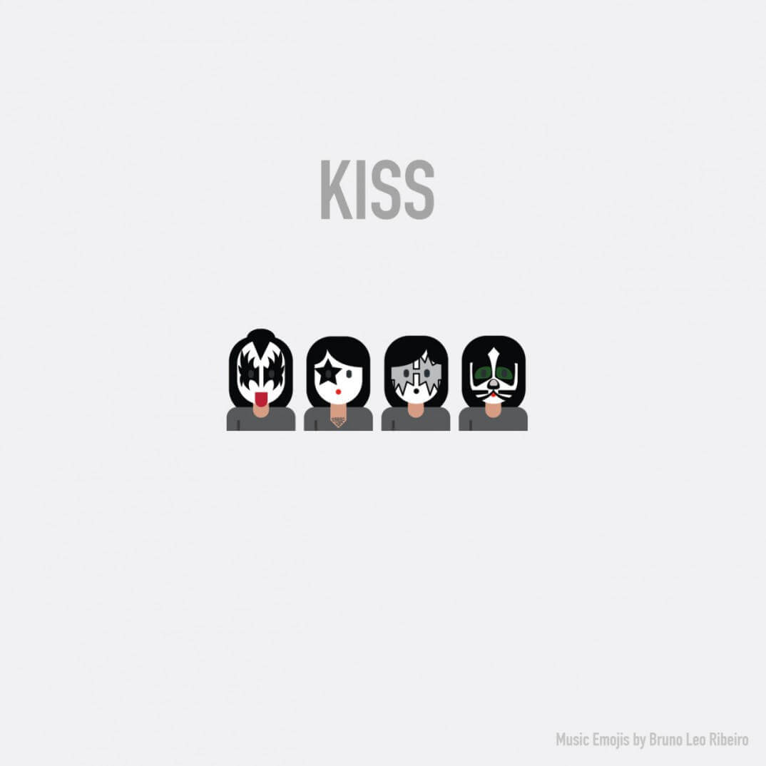 emojis de Kiss