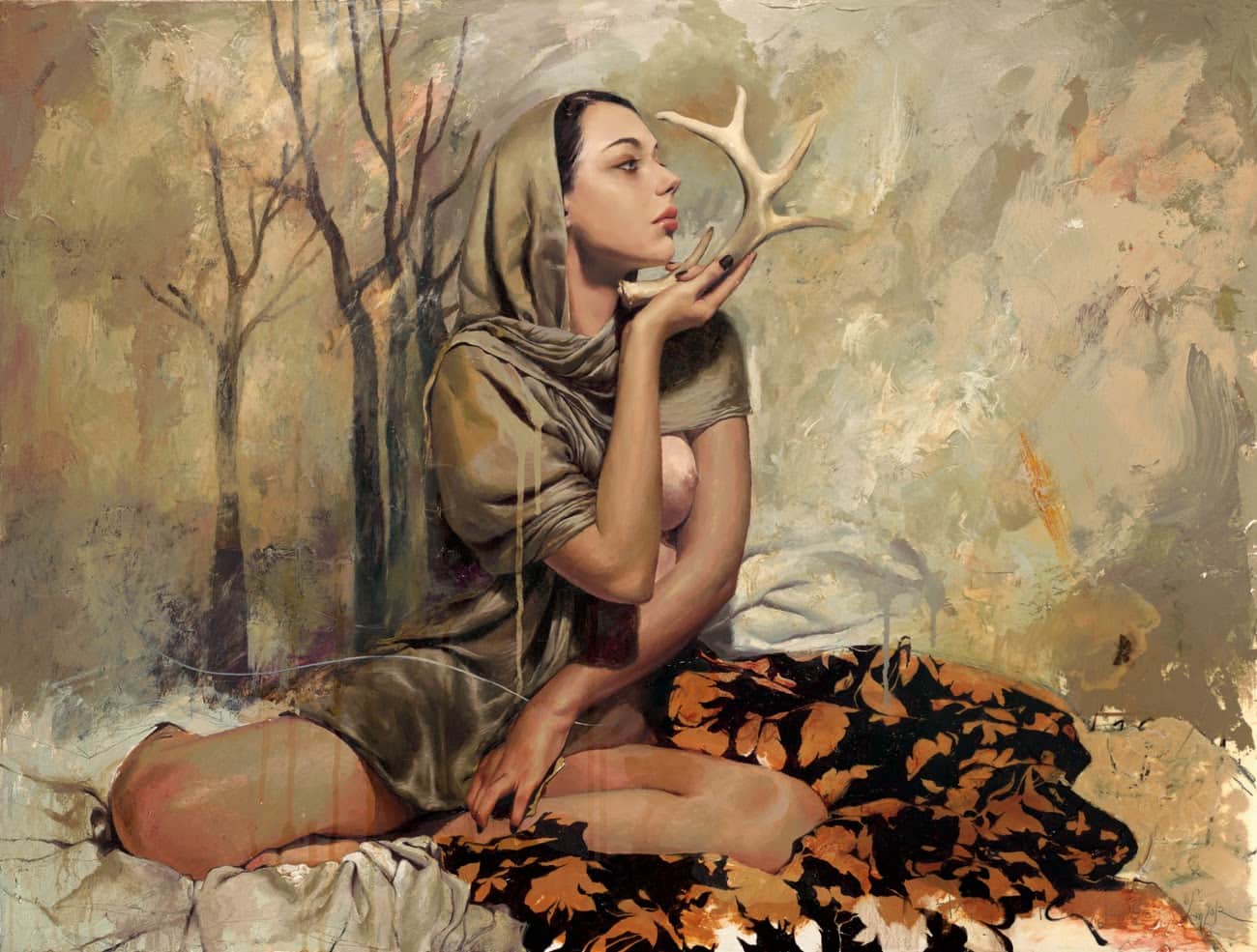 Woman illustration by Soey Milk
