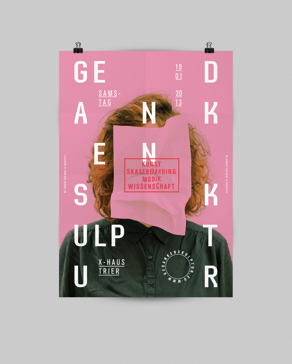 Cartel de diseño para certamen de escritura