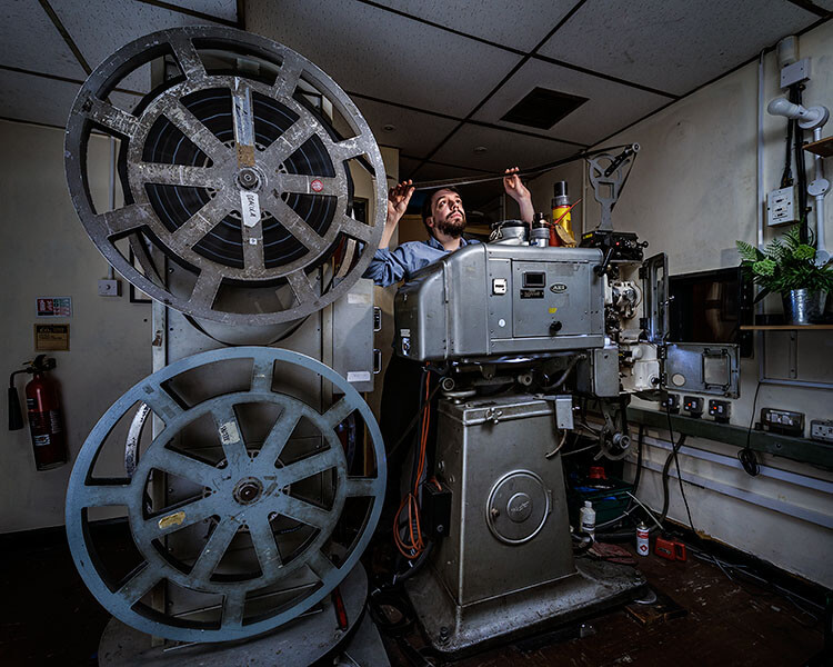 From the series 'The Projectionists' by Richard Nicholson. Copyright © Richard Nicholson, 2016. Mobile: +44 (0)7958 945 446 Email: mail@richardnicholson.com Website: www.richardnicholson.com