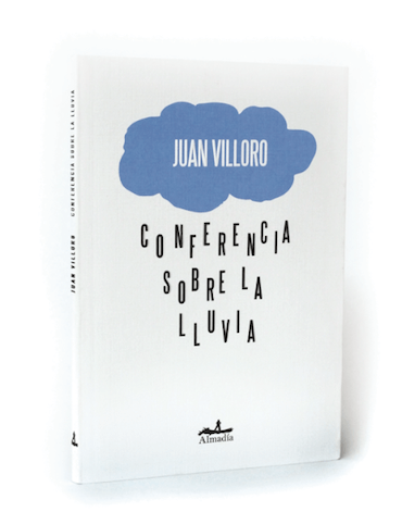 Portada de libro conferencia sobre la lluvia ilustrado por alejandro magallanes