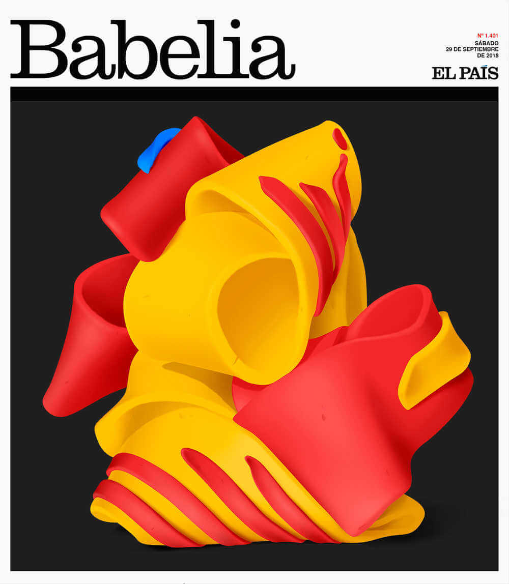 Portada para babelia el pais creada por oriol massaguer