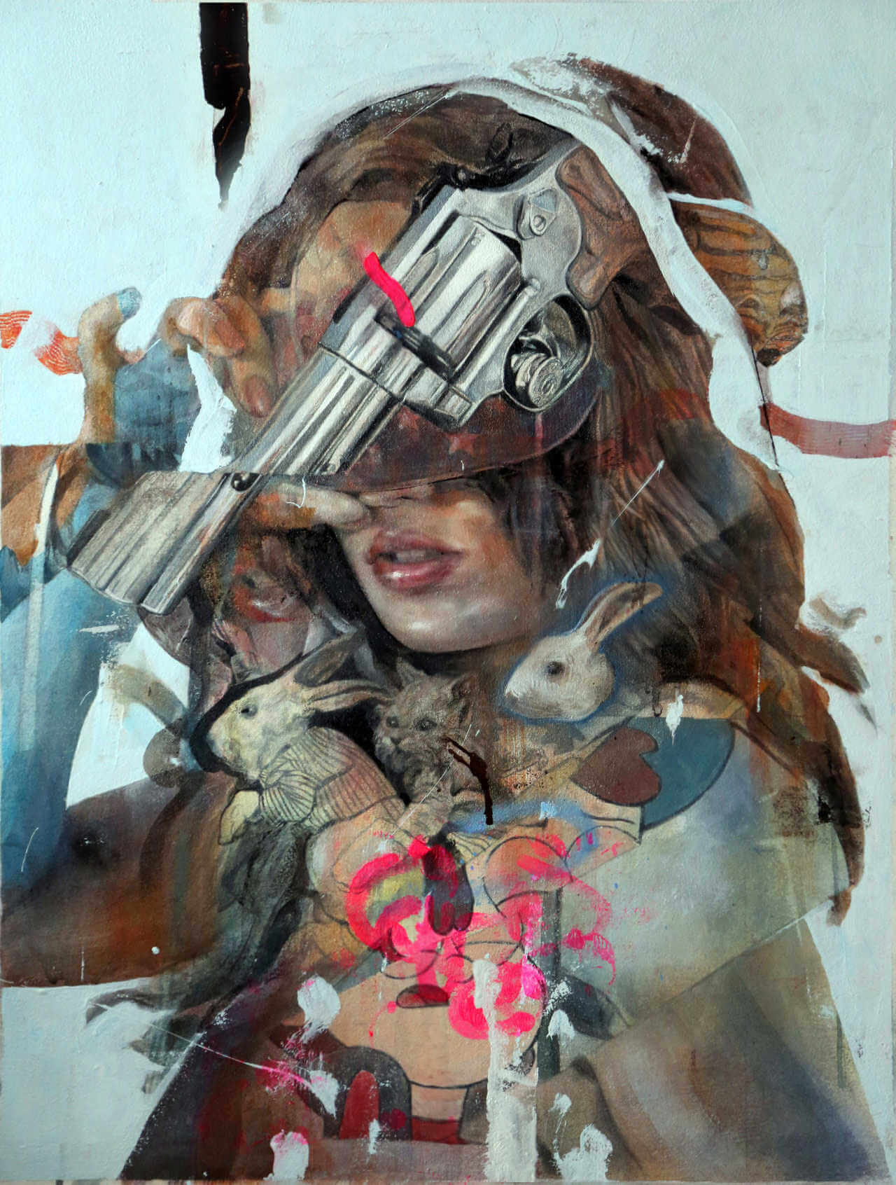 Pintura abstracta de Benjamín García 