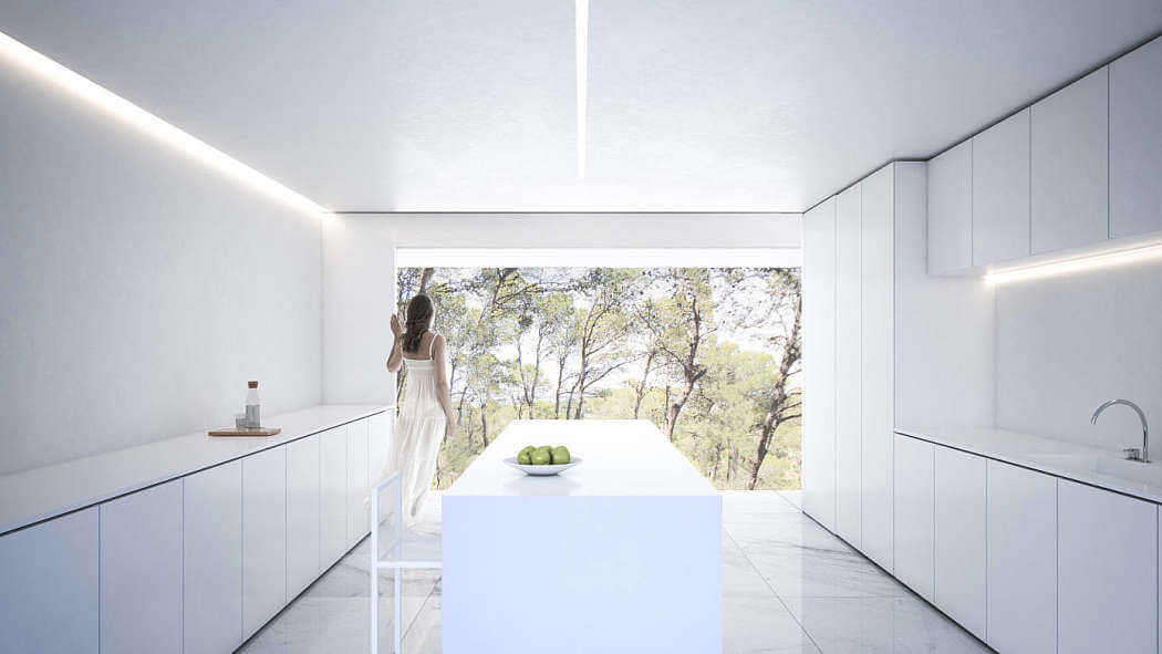 diseño de cocina minimalista fababu