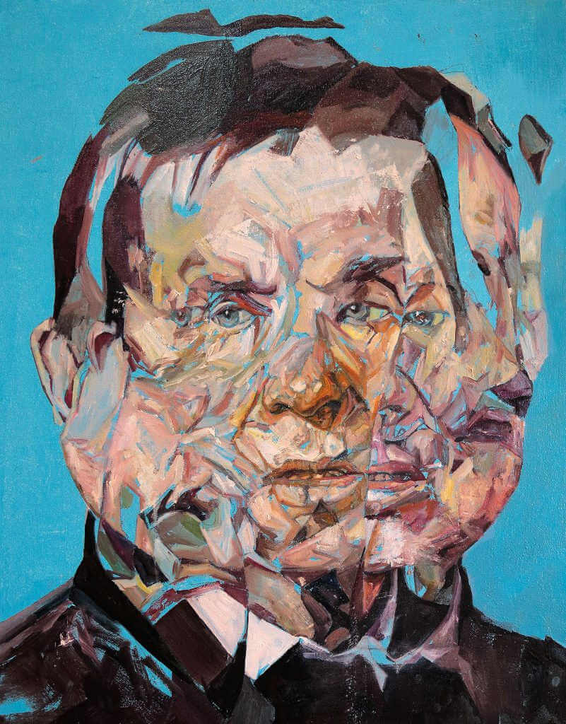 Mezcla de imágenes en la pintura de Benjamín García 