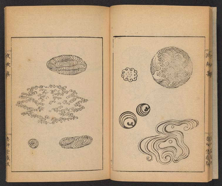 guide of design art japanese waves