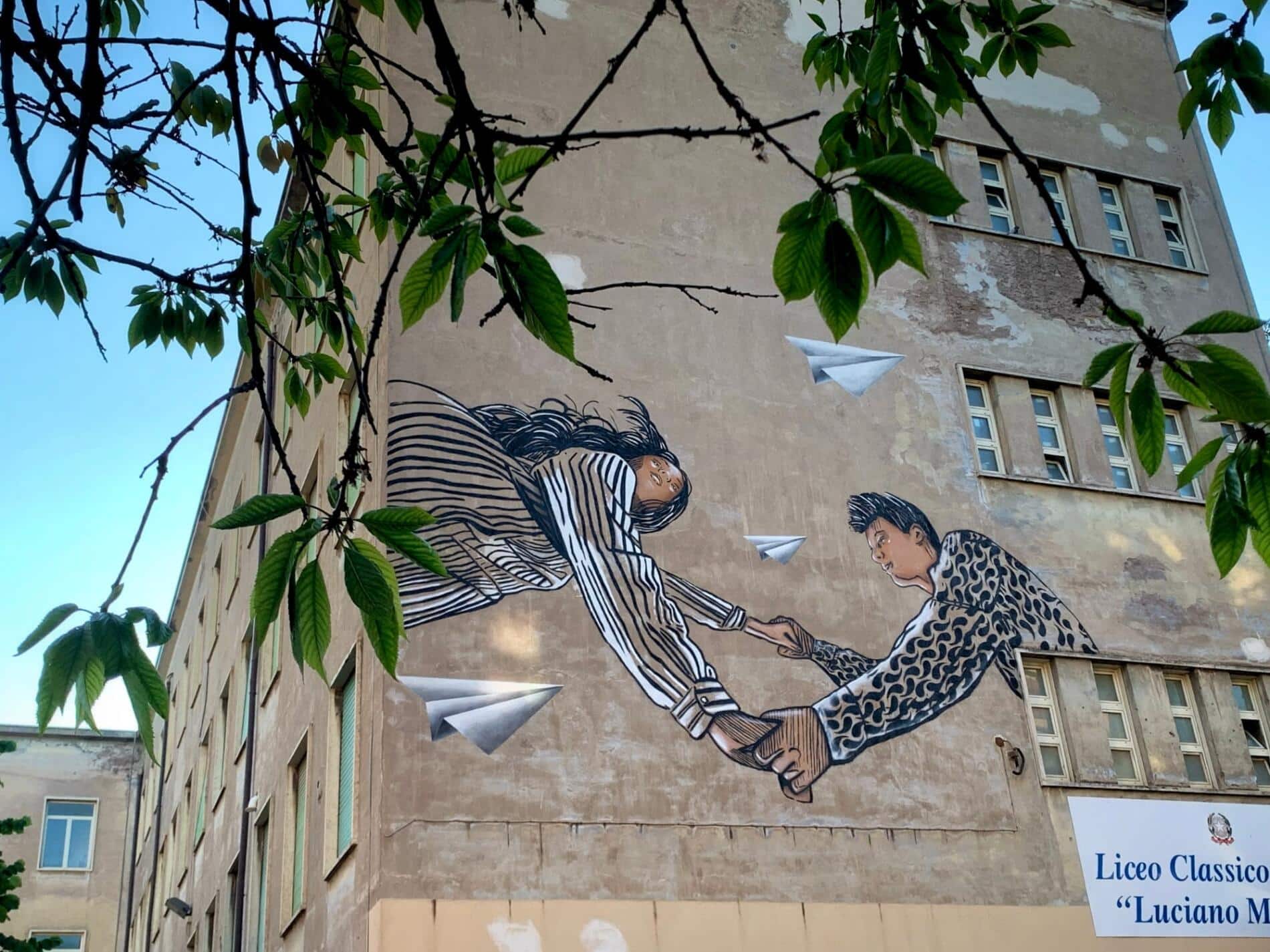 rOMMA murales de alice pasquini