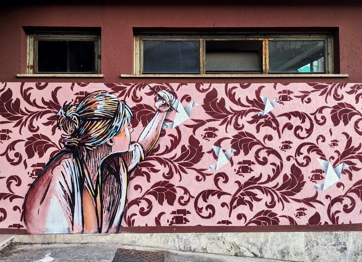 roma murales de alice pasquini