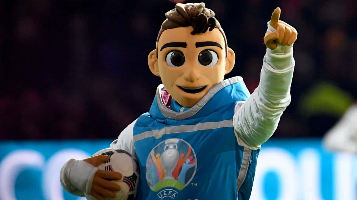 Skillzy, mascota de la eurocopa 2020