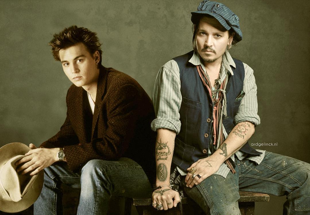 Johnny Depp joven