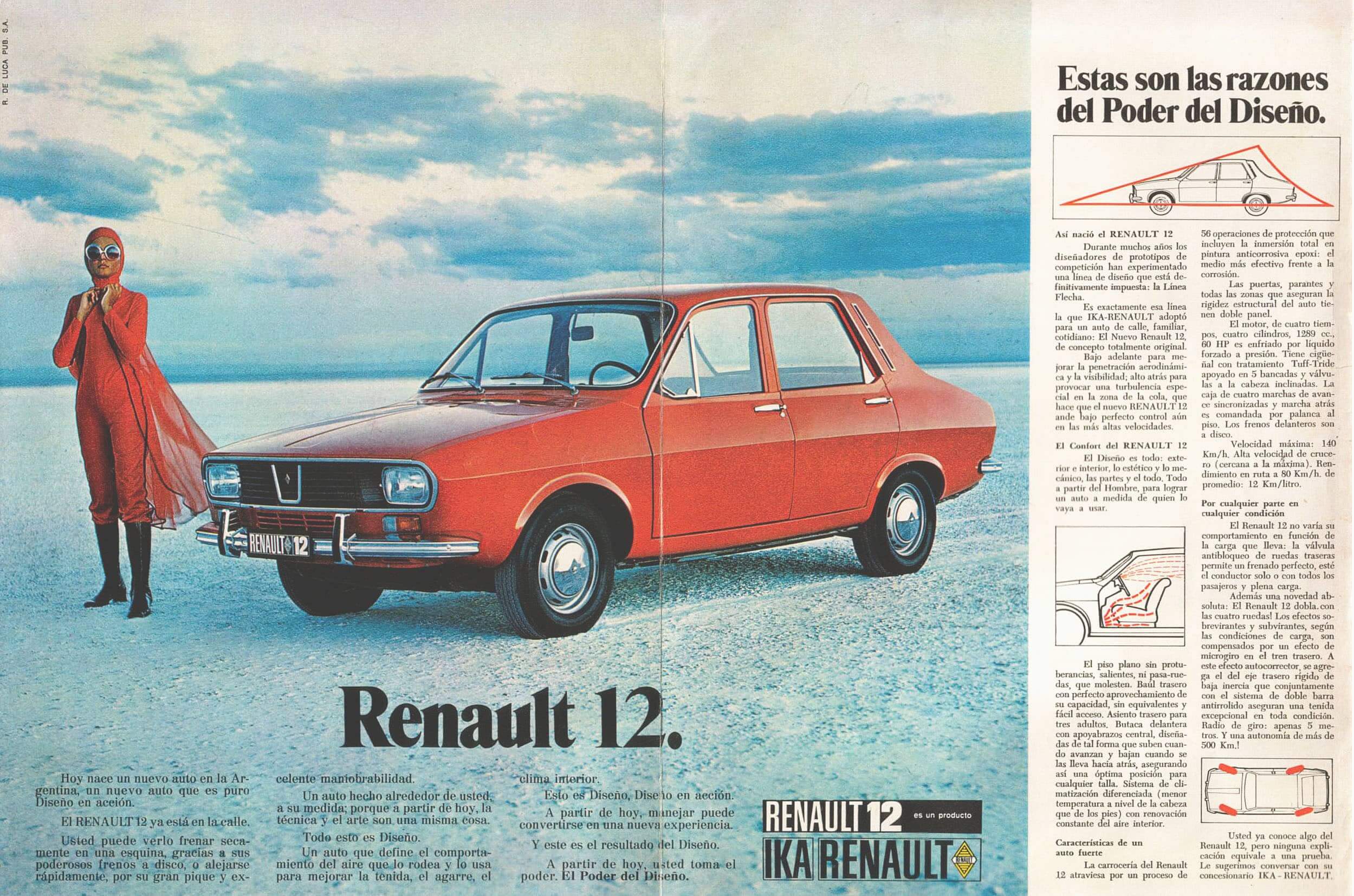 anuncio de renault 12 en periodico