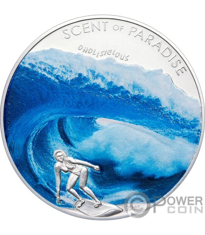 MOneda de ola de surf
